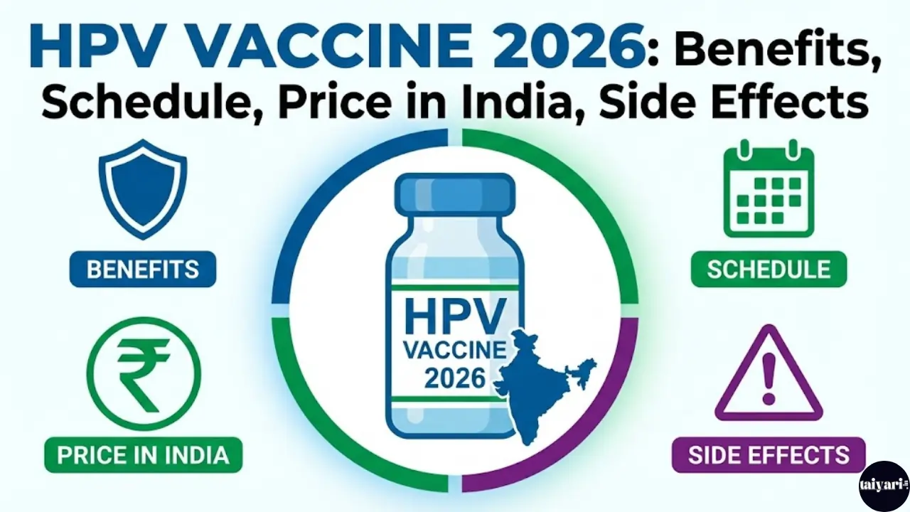 HPV Vaccine 2026: Benefits, Schedule, Price in India, Side Effects