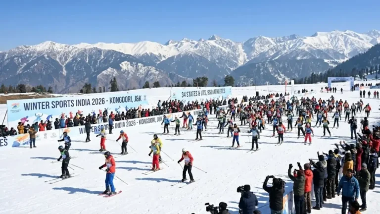 Winter Sports event at Kongdori, Jammu and Kashmir sees participation from 34 states with 950 athletes. Know dates, event nature, and other important details for Competitive Exams. current affairs