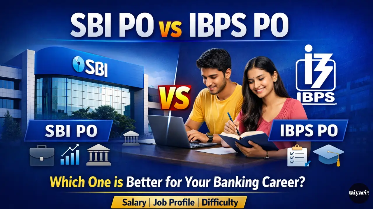 IBPS PO vs SBI PO 2026: Salary, In-Hand, Promotion aur Kaunsa Better Hai?