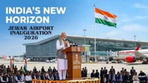 नोएडा एयरपोर्ट उद्घाटन: PM मोदी ने दिखाया हरा झंडा, जानें फ्लाइट शुरू होने की डेट और 10 बड़ी बातें