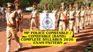 MP Police Constable Syllabus 2026: What to Study? Exam Pattern, PET
