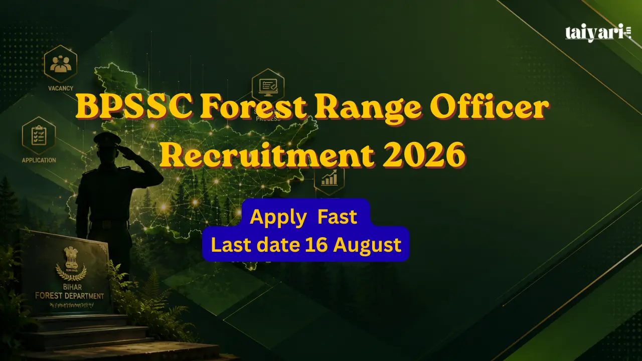 BPSSC Forest Range Officer Recruitment 2026 Notification Out for 16 Posts | Eligibility, Salary, Exam Pattern & Apply Online